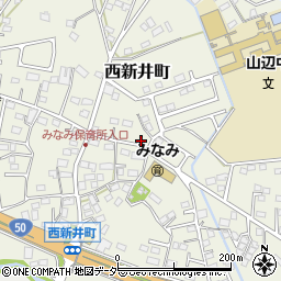 栃木県足利市西新井町3249-7周辺の地図