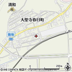 石川県加賀市大聖寺敷地ト周辺の地図