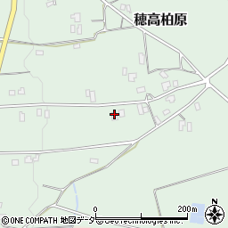 長野県安曇野市穂高柏原3765周辺の地図