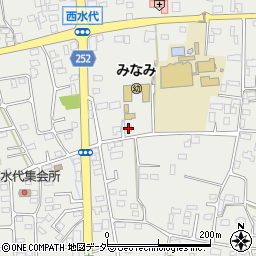 栃木県栃木市大平町西水代1741周辺の地図