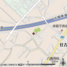 茨城県笠間市住吉1323周辺の地図