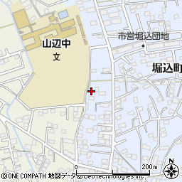 栃木県足利市堀込町3059-10周辺の地図