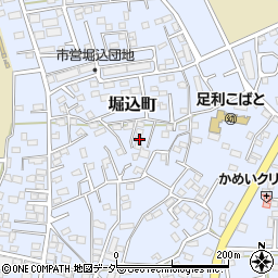 栃木県足利市堀込町2991-9周辺の地図