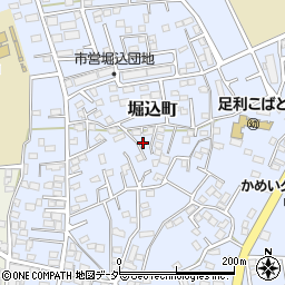 栃木県足利市堀込町2991-5周辺の地図