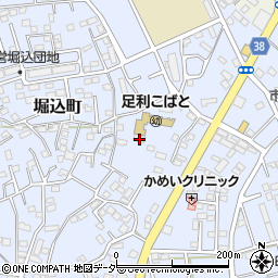 栃木県足利市堀込町2976-2周辺の地図
