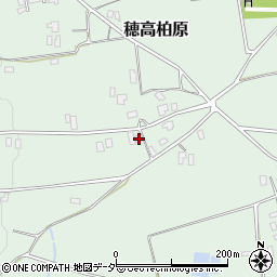 長野県安曇野市穂高柏原3761周辺の地図