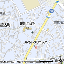 栃木県足利市堀込町2783-9周辺の地図