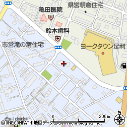 栃木県足利市堀込町2610-4周辺の地図