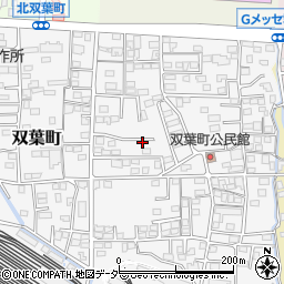 群馬県高崎市双葉町周辺の地図