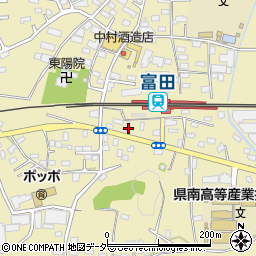 栃木県足利市多田木町50周辺の地図