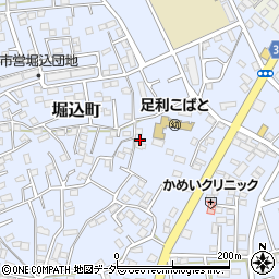 栃木県足利市堀込町2982周辺の地図