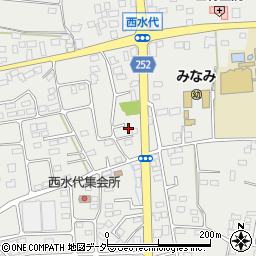 栃木県栃木市大平町西水代1974周辺の地図