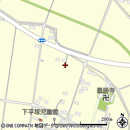 茨城県筑西市下平塚95周辺の地図