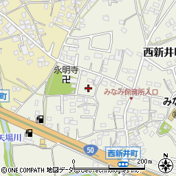 栃木県足利市西新井町3386周辺の地図