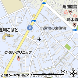 栃木県足利市堀込町2735周辺の地図