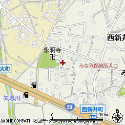 栃木県足利市西新井町3387周辺の地図