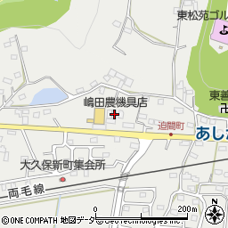 栃木県足利市大久保町442周辺の地図