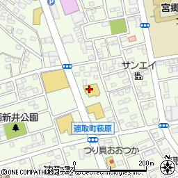 群馬ダイハツ自動車伊勢崎店周辺の地図