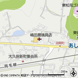 栃木県足利市大久保町1106周辺の地図