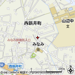 栃木県足利市西新井町3205-24周辺の地図