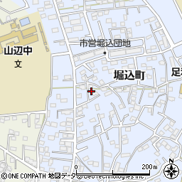 栃木県足利市堀込町3052-18周辺の地図