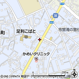 栃木県足利市堀込町2786周辺の地図