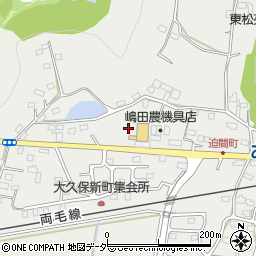 栃木県足利市大久保町1108周辺の地図