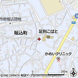 栃木県足利市堀込町2984周辺の地図