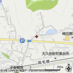 栃木県足利市大久保町1061周辺の地図