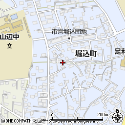 栃木県足利市堀込町3052-17周辺の地図