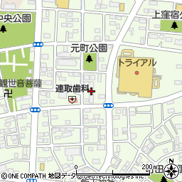 田端整体院周辺の地図