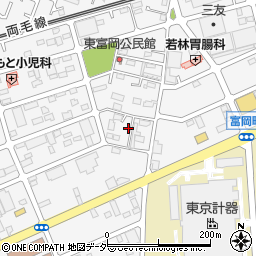 栃木県佐野市富岡町1637周辺の地図