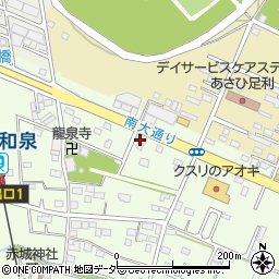 アベニュー 福居店周辺の地図