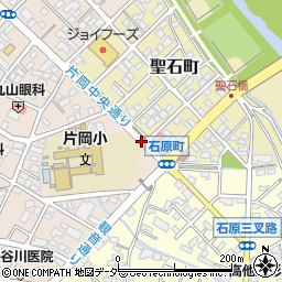片岡小学校前周辺の地図