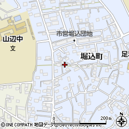 栃木県足利市堀込町3052-16周辺の地図