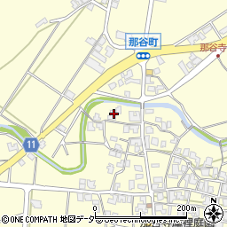 石川県小松市那谷町サ25周辺の地図