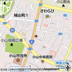 日本経済新聞小山専売所周辺の地図