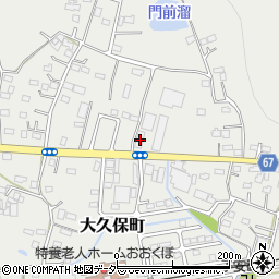 栃木県足利市大久保町1215周辺の地図