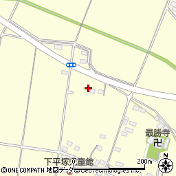 茨城県筑西市下平塚93周辺の地図