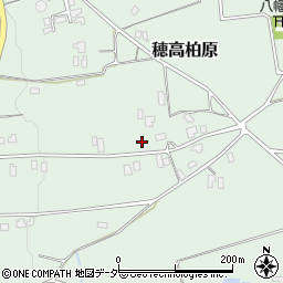 長野県安曇野市穂高柏原3740周辺の地図