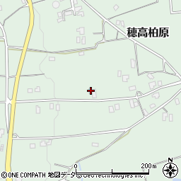 長野県安曇野市穂高柏原3732周辺の地図
