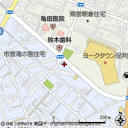 栃木県足利市堀込町2610周辺の地図