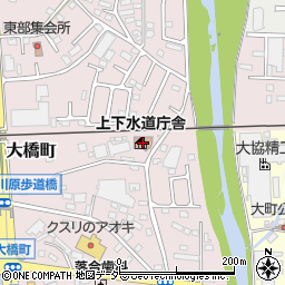 佐野市役所　水処理センター・下水道課周辺の地図