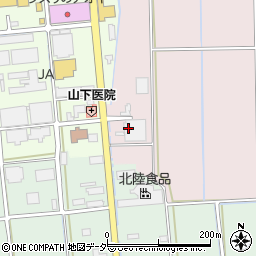 石川県加賀市弓波町ヨ周辺の地図