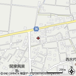 栃木県栃木市大平町西水代2447周辺の地図