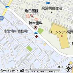 栃木県足利市堀込町2610-1周辺の地図