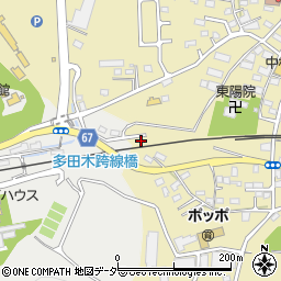 栃木県足利市多田木町1周辺の地図