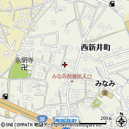 栃木県足利市西新井町3379周辺の地図