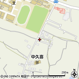 栃木県小山市中久喜1102-17周辺の地図