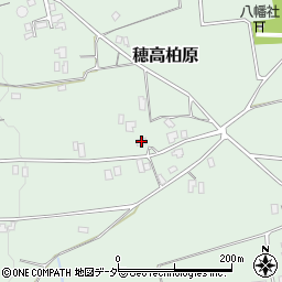 長野県安曇野市穂高柏原3742周辺の地図